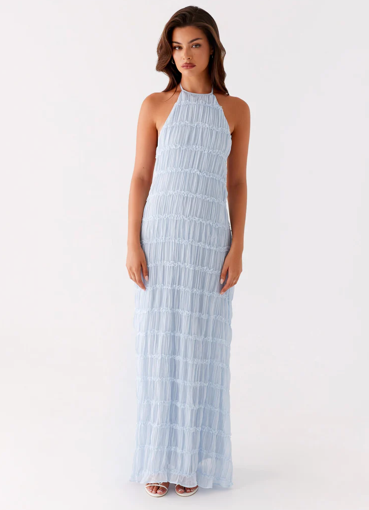 Beautiful Strappy Long Evening Dress