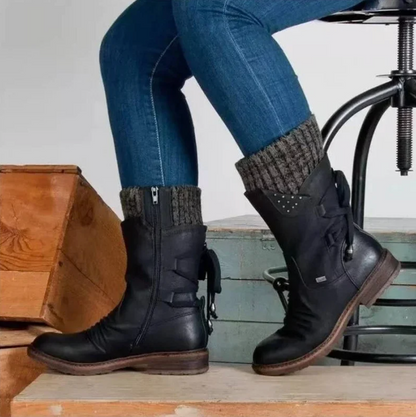 Women's Leather Ankle Boots
