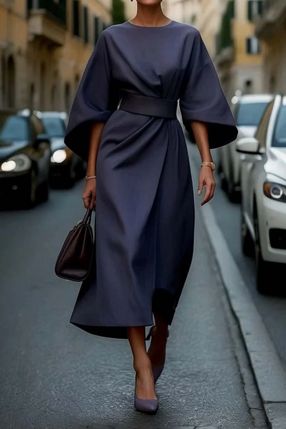 Women's dress | Midi with striking details