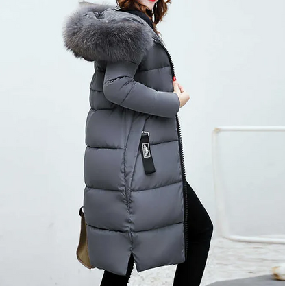 Women's Fuzede Long Winter Coat