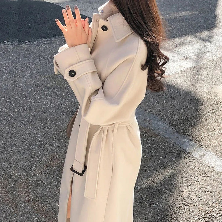 Women's Chloe Long Elegant Warm Winter Coat