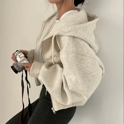 Women's Jonah Oversized Zip-Up Winter Jumper