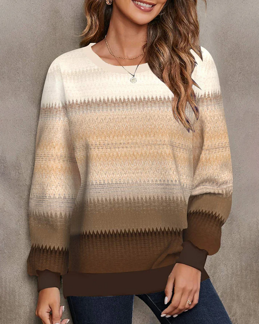 Women's striped jumper, Leah