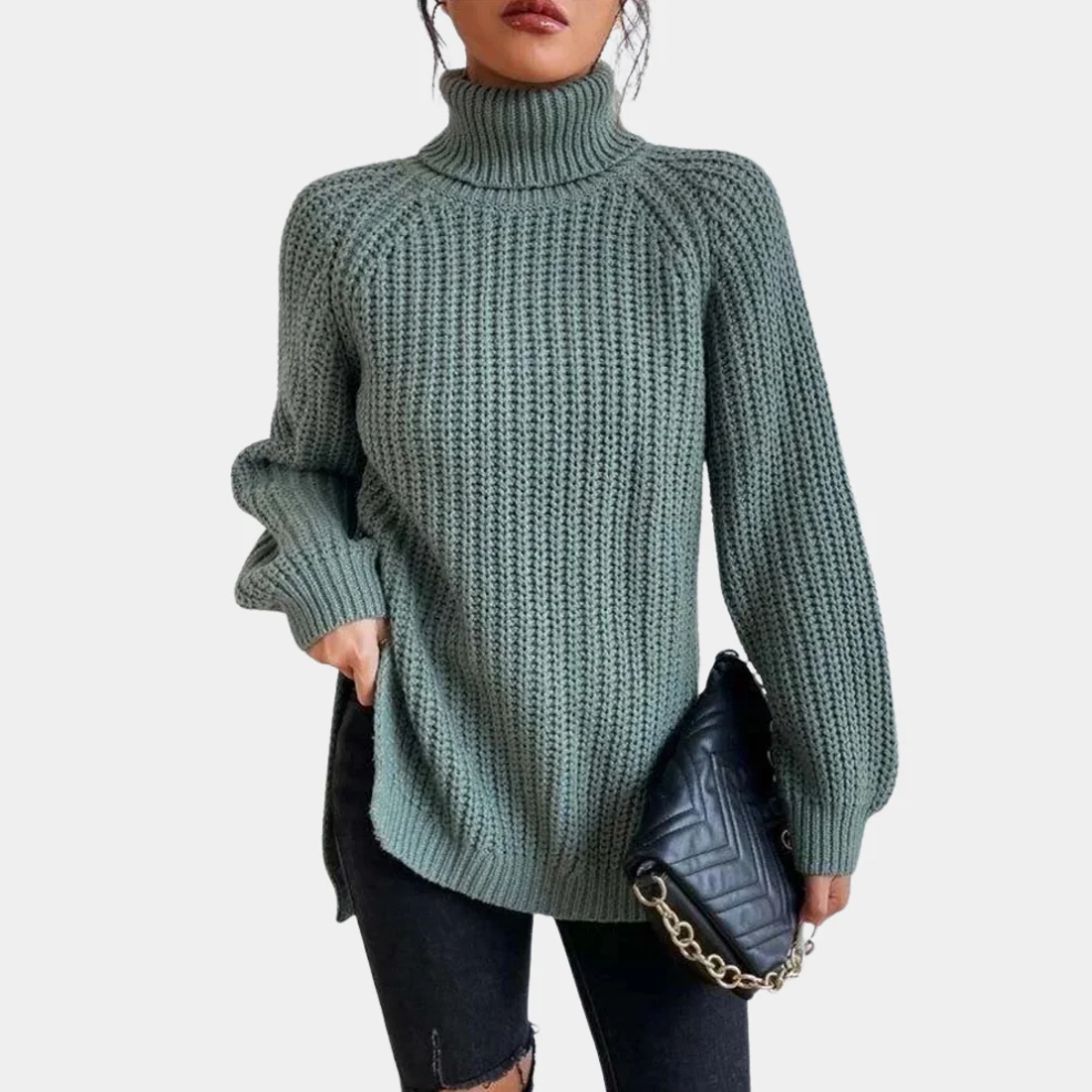 Women's Luxurious Soft Turtleneck Jumper: Madeleine