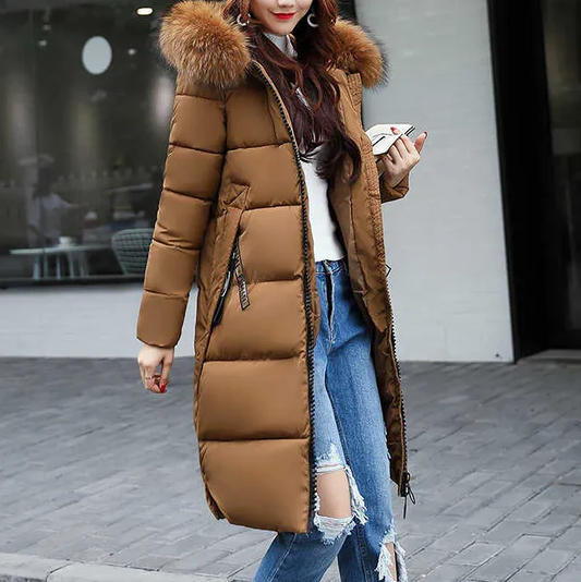 Women's Fuzede Long Winter Coat