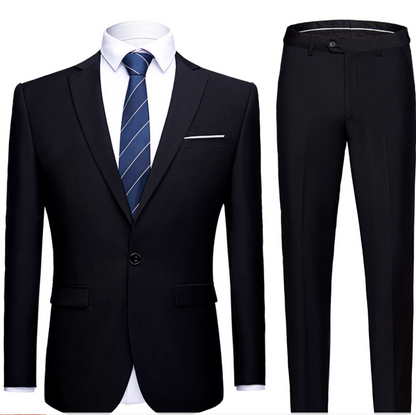2-piece business suit for men