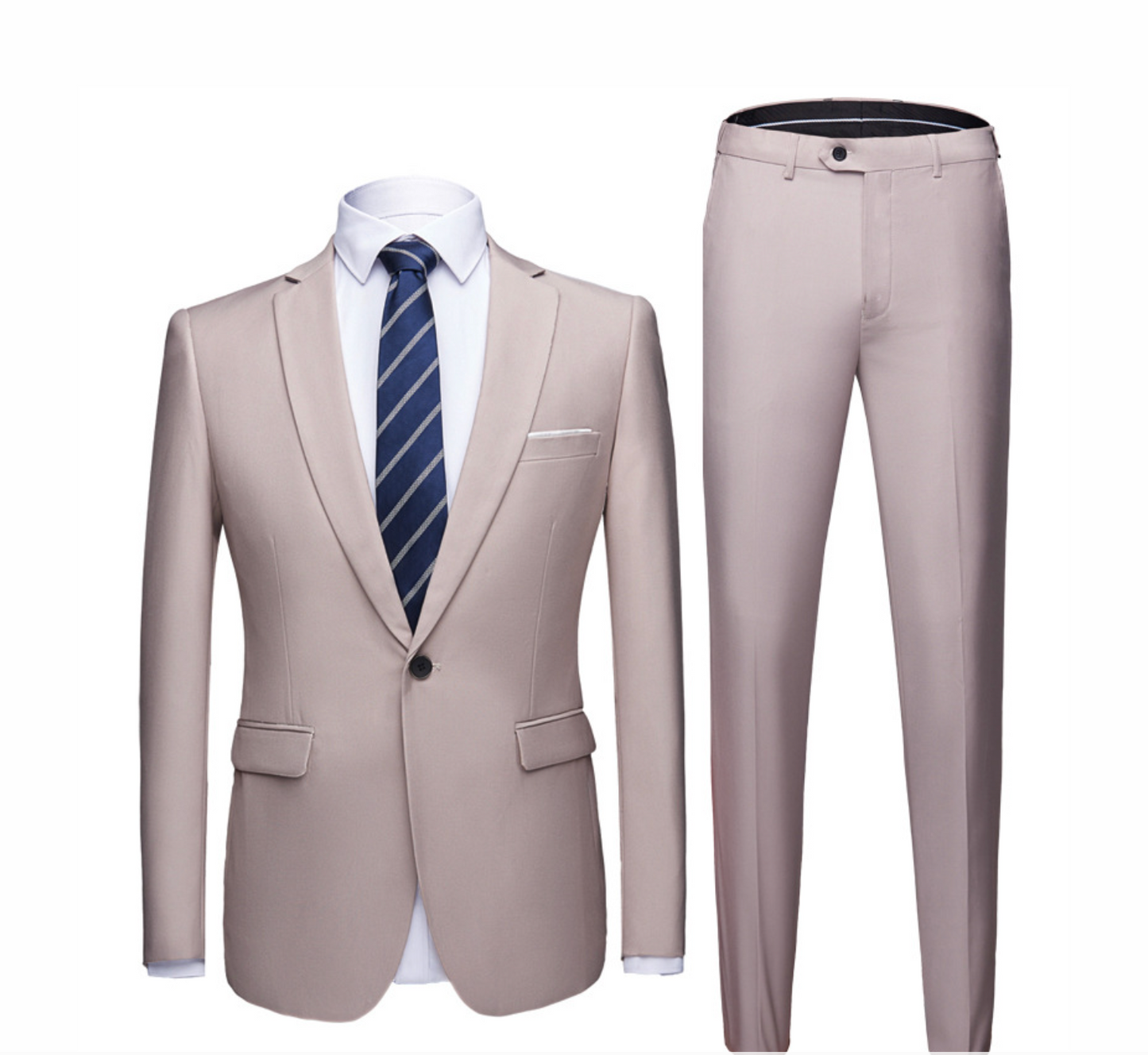 2-piece business suit for men