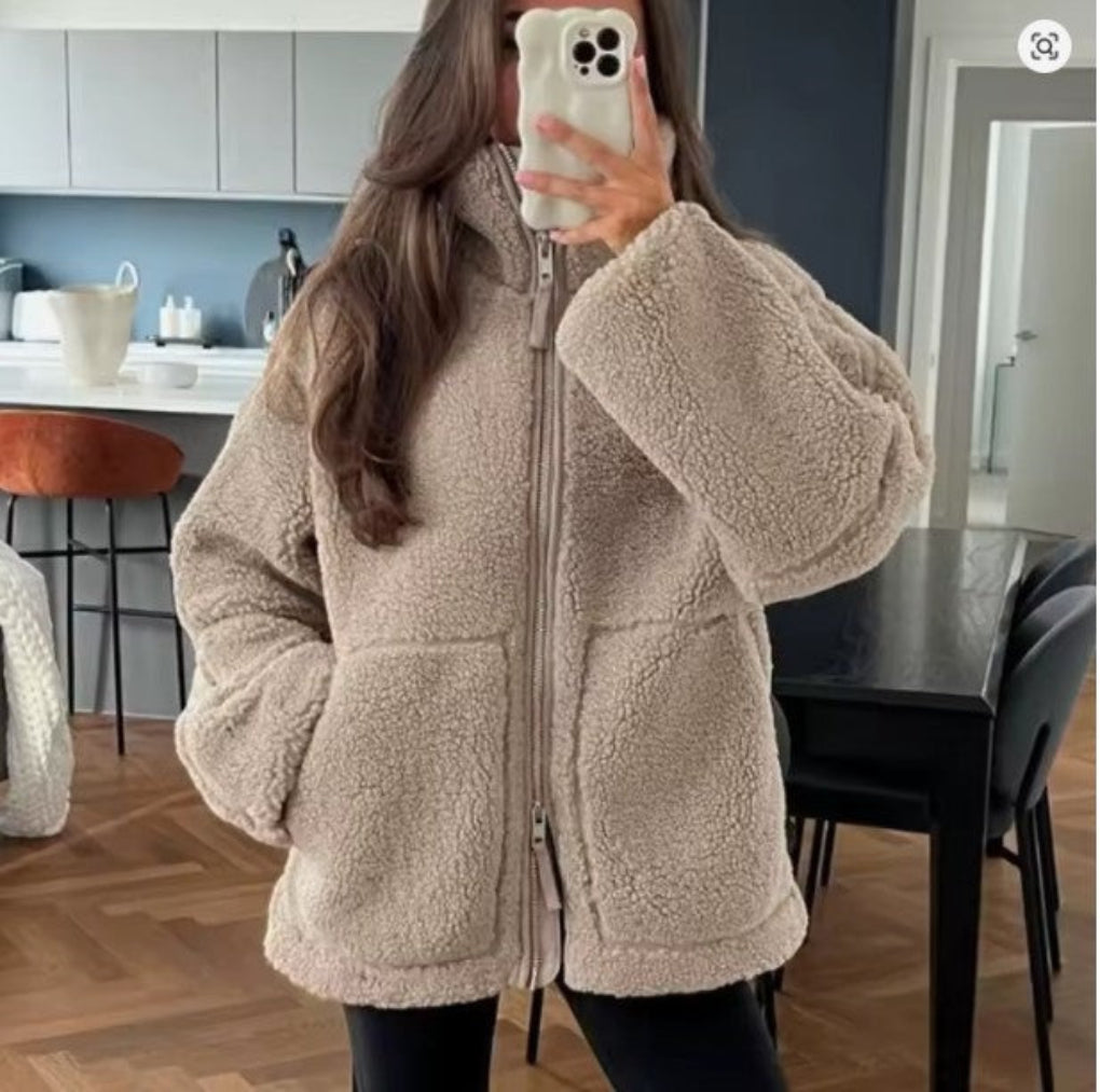 Warm Women's Wool Winter Coat