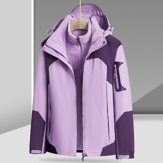 Waterproof and windproof fleece ski jacket by Kairu