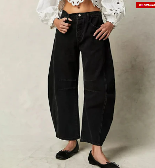 Wide-Leg Adeline Jeans: Comfortable Fit