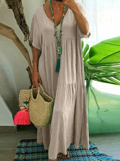 Anne's Cotton and Linen Dress