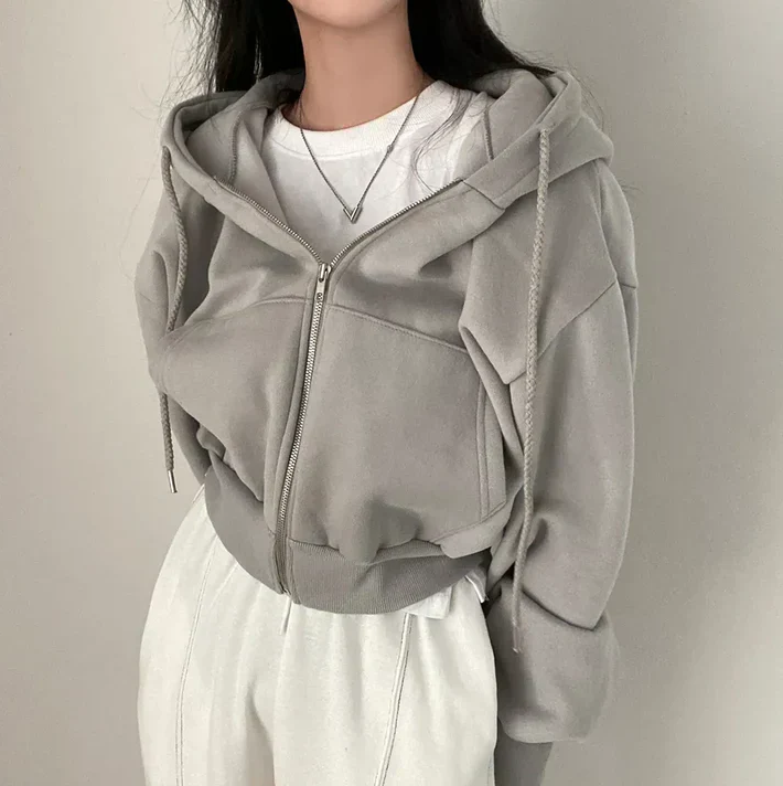 Women's Jonah Oversized Zip-Up Winter Jumper