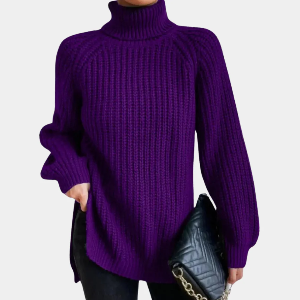 Women's Luxurious Soft Turtleneck Jumper: Madeleine