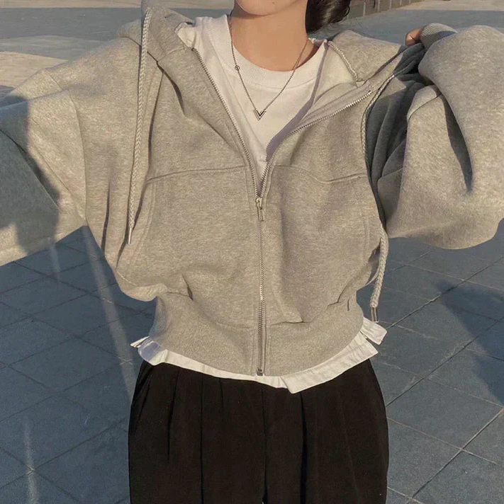 Women's Jonah Oversized Zip-Up Winter Jumper
