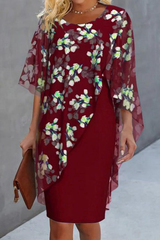 Beautiful Flower Women's Party Dress
