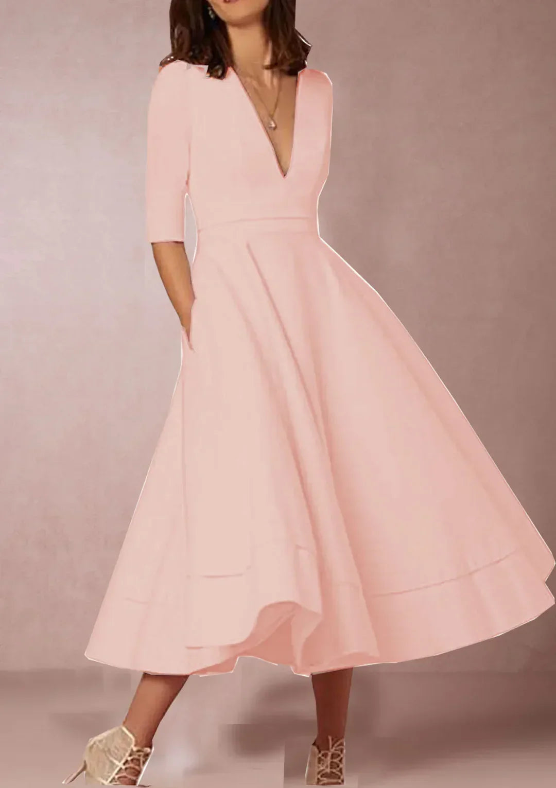 Carla | Elegant Midi Dress
