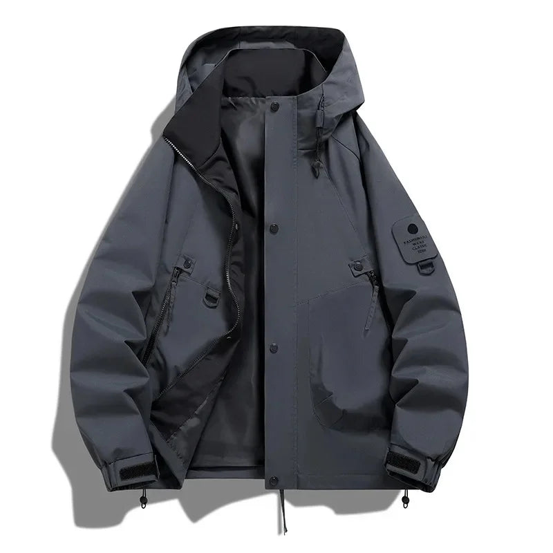 Unisex Winter Hooded Ski Jacket | Long Sleeve