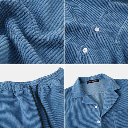 Casual Breathable Men's Summer Outfit Set