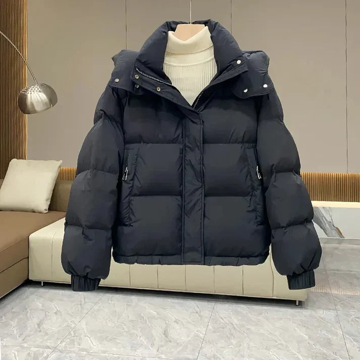 Warm coat in a classic style - Christine