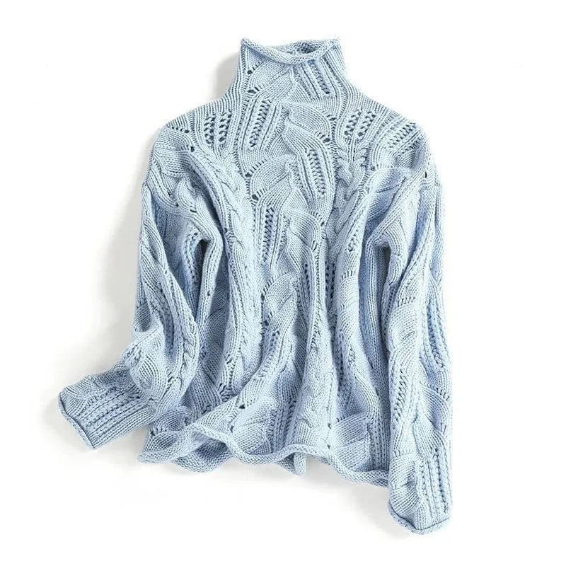 Bridget – Timeless Cable Knit Jumper
