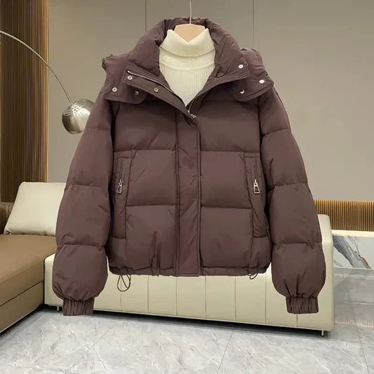 Warm coat in a classic style - Christine