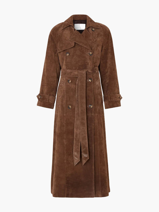Women's Trench Coat Long Classic Elegant Style for Everyday and Special Occasions