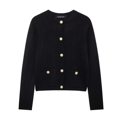 Women's Short Cut Cardigan