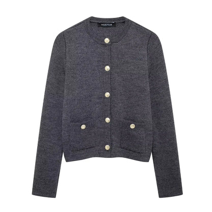 Women's Short Cut Cardigan