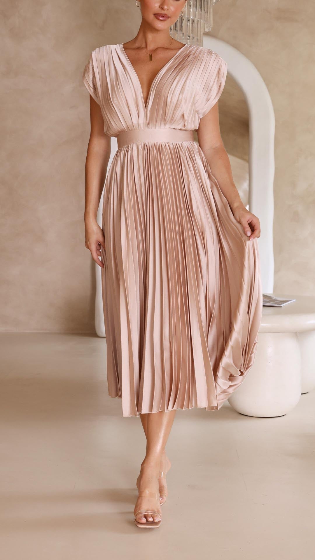 Beautiful Flowy Long Evening Dress