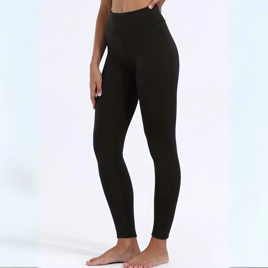 Women's High-Waisted Leggings with Tummy Control