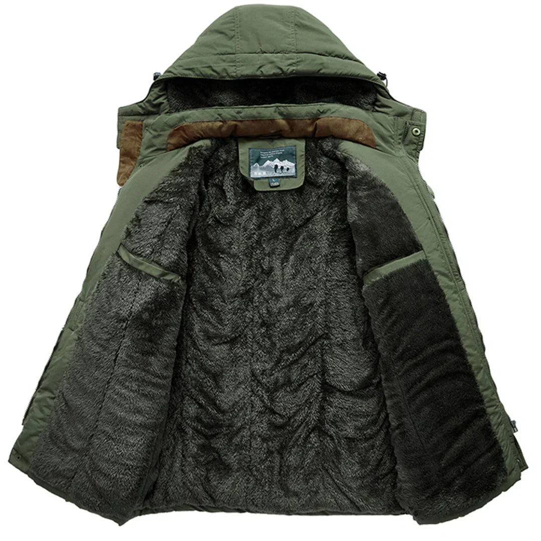 Warm Waterproof Parka Jacket for Men