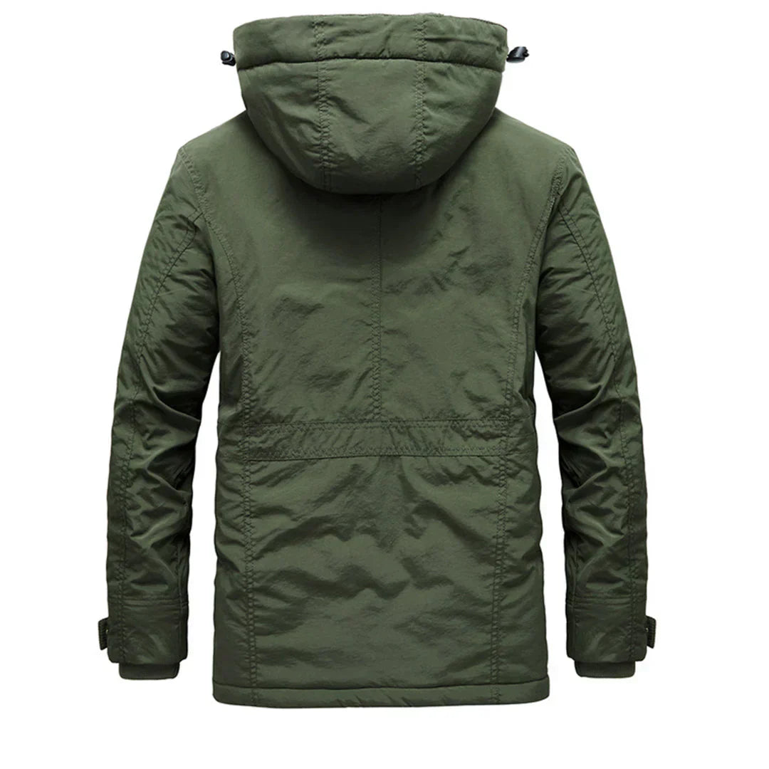 Warm Waterproof Parka Jacket for Men
