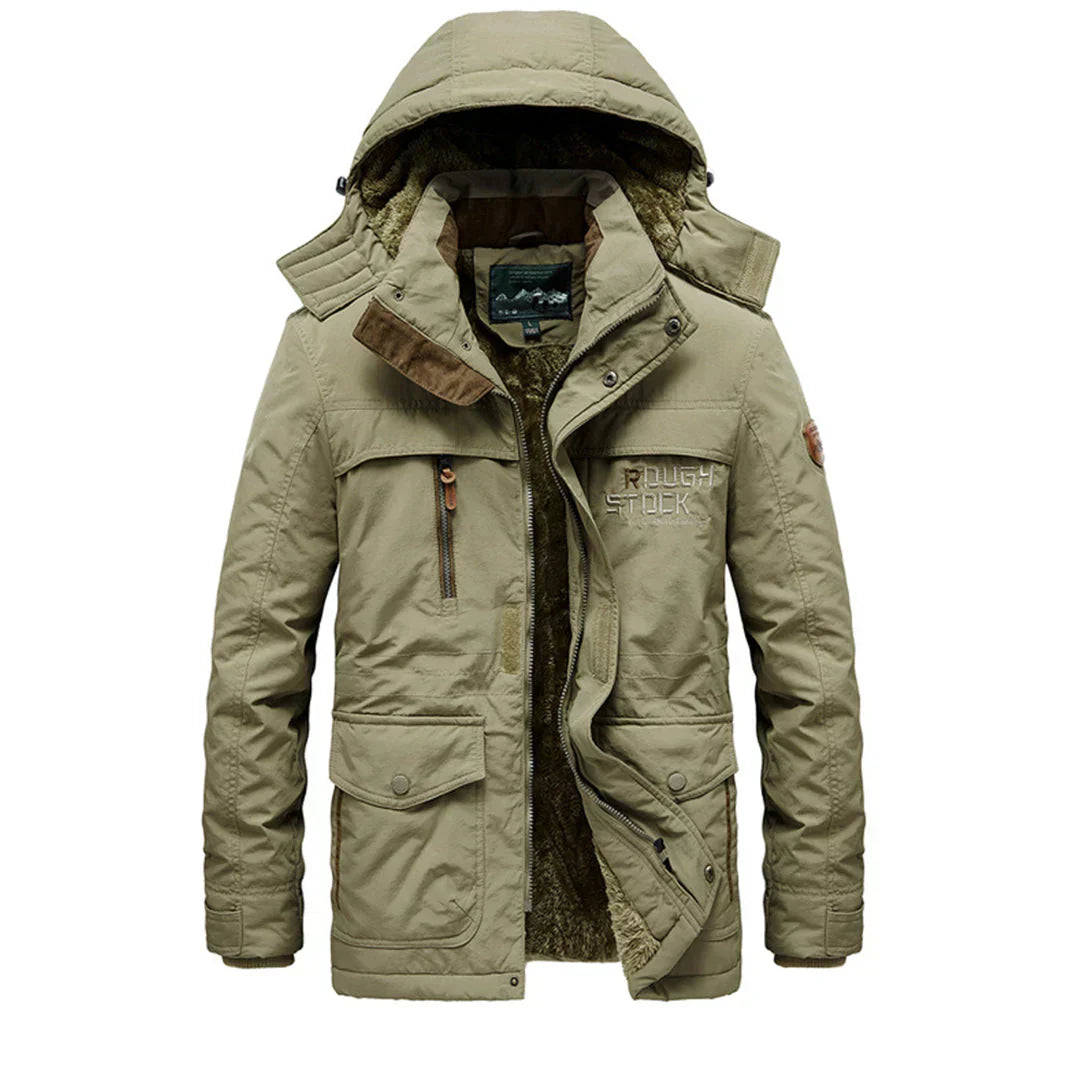 Warm Waterproof Parka Jacket for Men - Olytrend