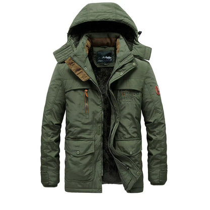 Warm Waterproof Parka Jacket for Men