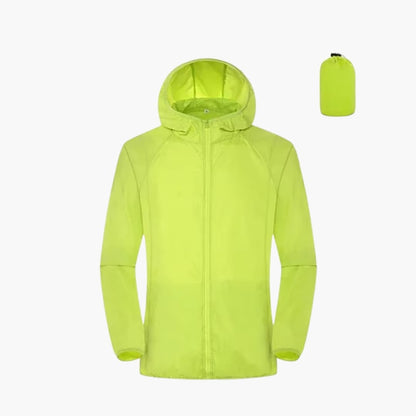 Waterproof Mens Womens Parka Coat with Hood Zip