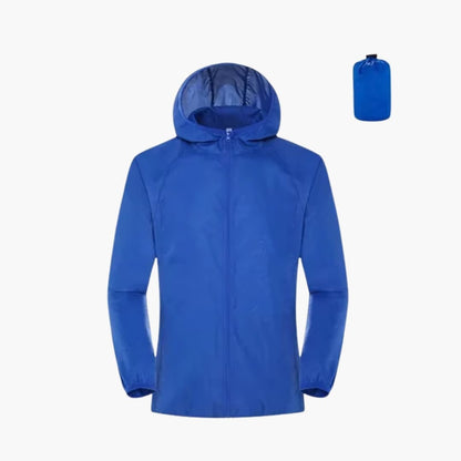 Waterproof Mens Womens Parka Coat with Hood Zip