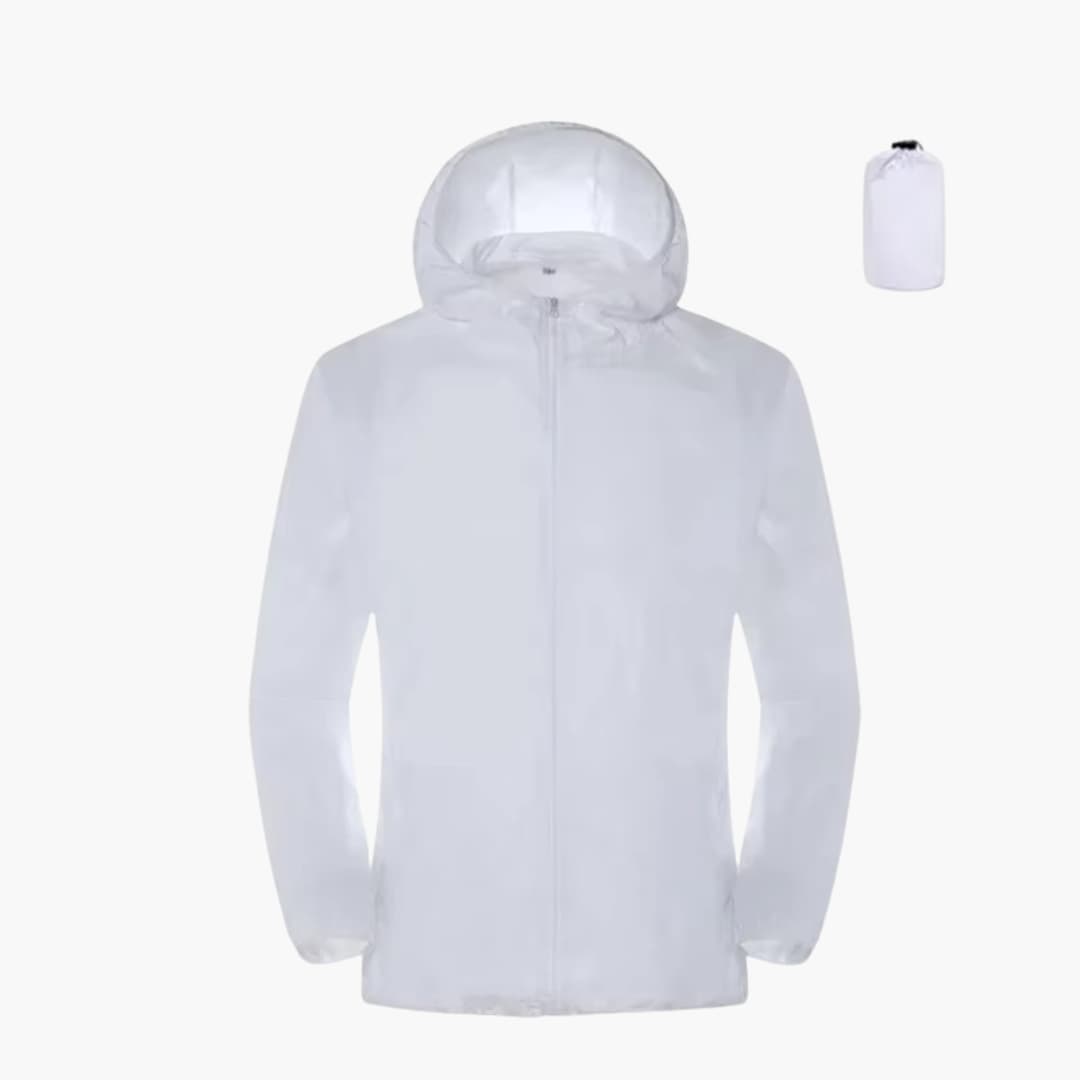 Waterproof Mens Womens Parka Coat with Hood Zip