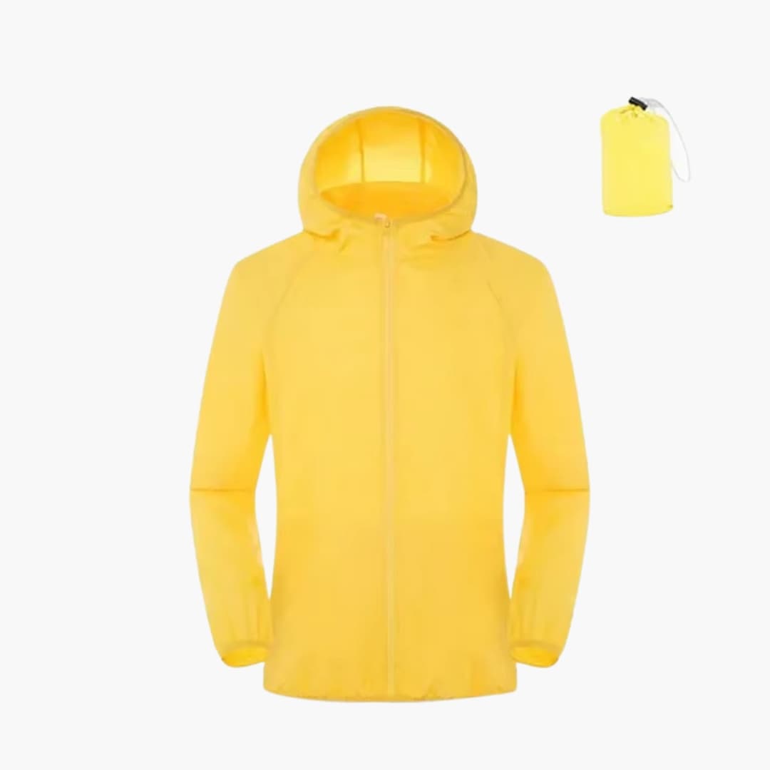 Waterproof Mens Womens Parka Coat with Hood Zip