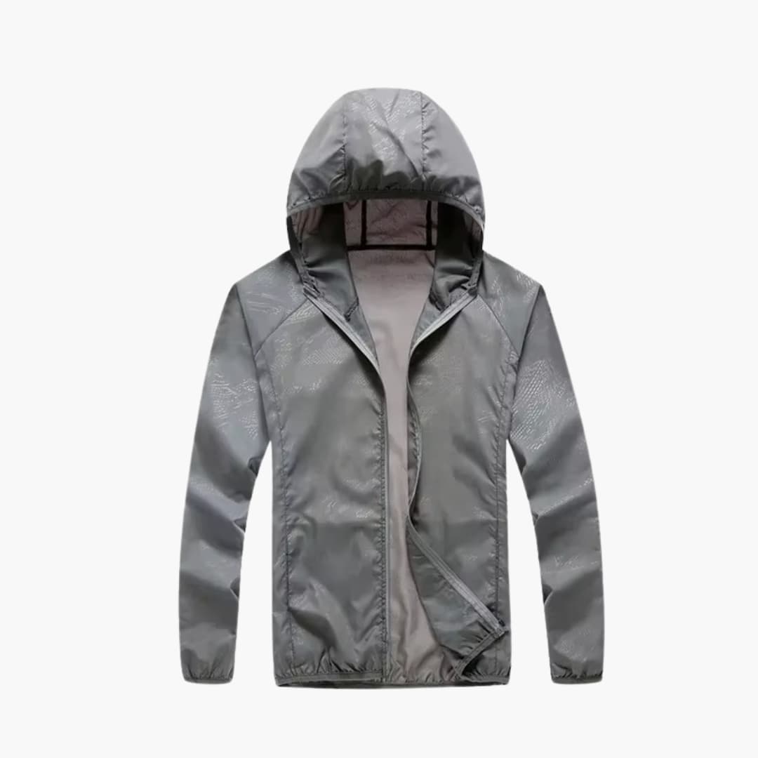 Waterproof Mens Womens Parka Coat with Hood Zip - Olytrend