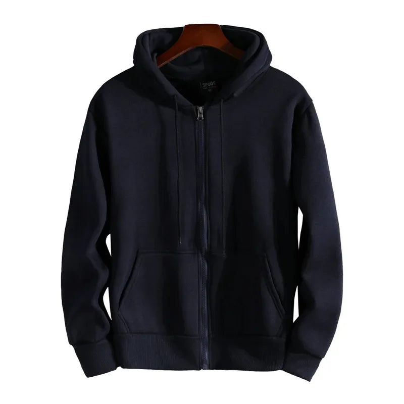 Unisex hoodie with zipper