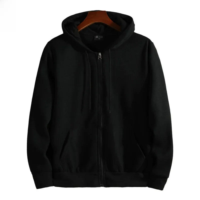 Unisex hoodie with zipper