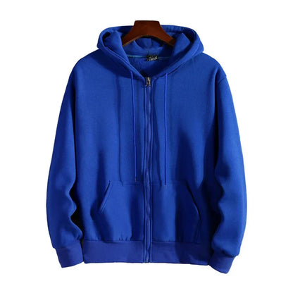 Unisex hoodie with zipper