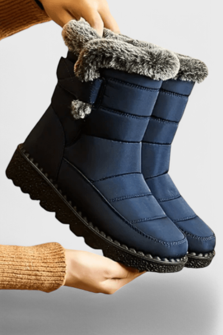 Waterproof Hiking Boots with Grippy Outsole - Olytrend