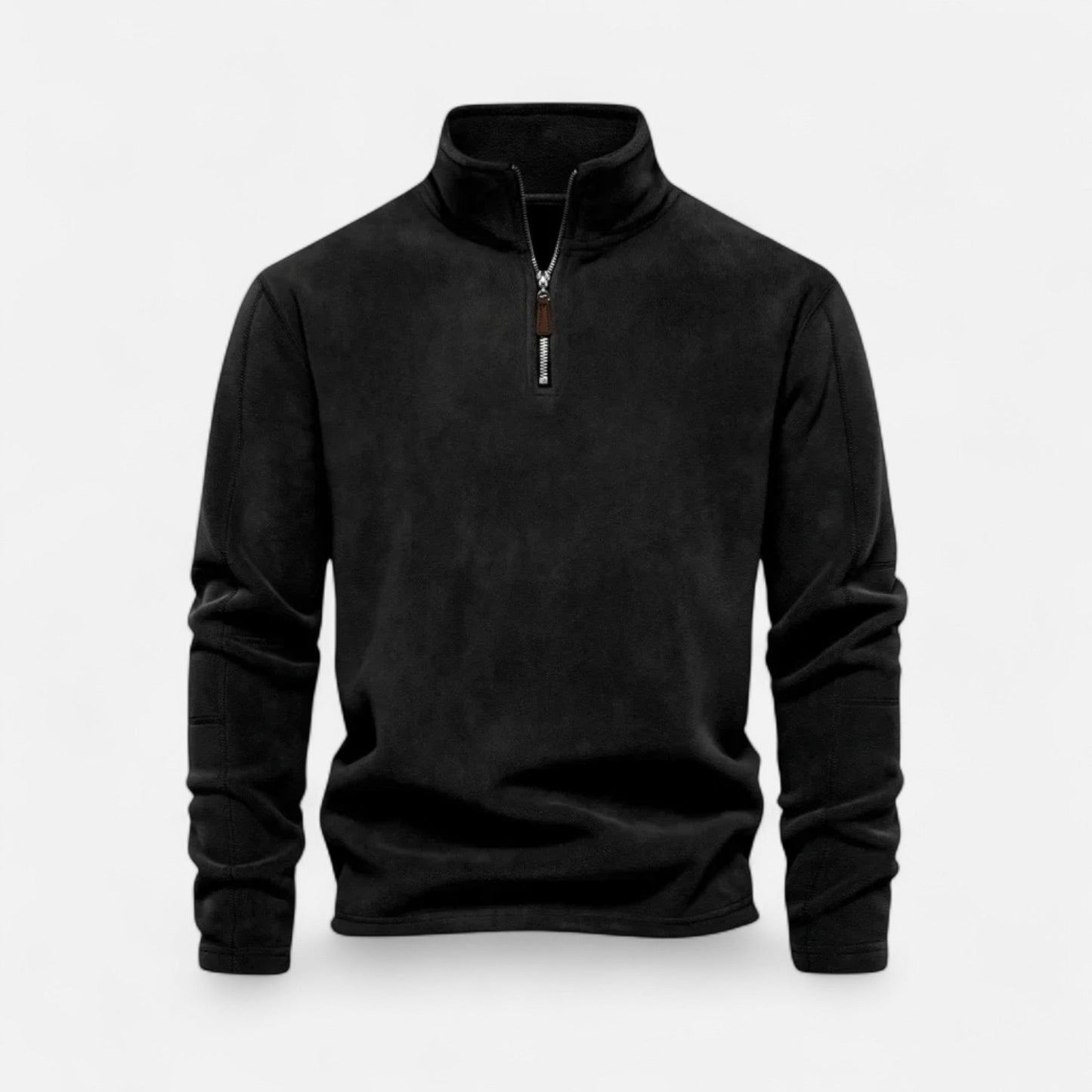 Ancient World | Men's Premium Half-Zip High Collar Fleece Sweater
