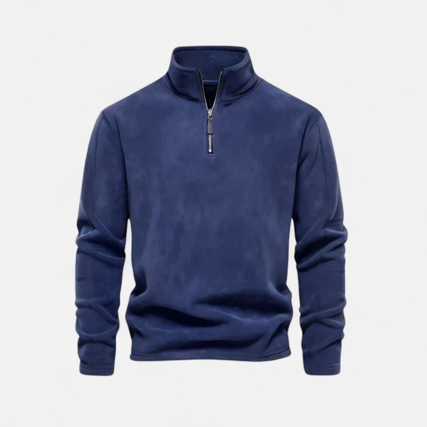 Ancient World | Men's Premium Half-Zip High Collar Fleece Sweater