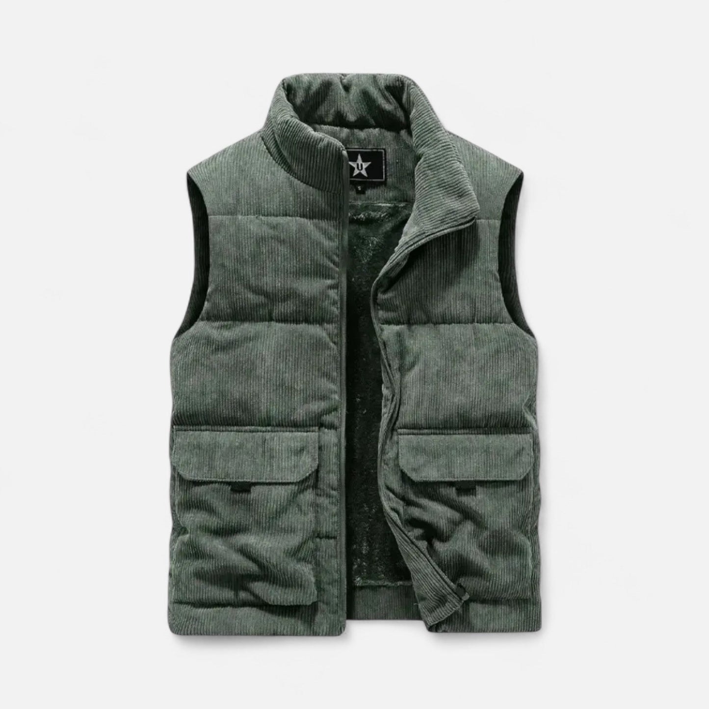 Ancient World | Men's Corduroy Jacket Lined with Fleece