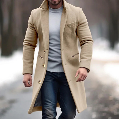 Warm Winter Coat for Men - Stylish Outerwear