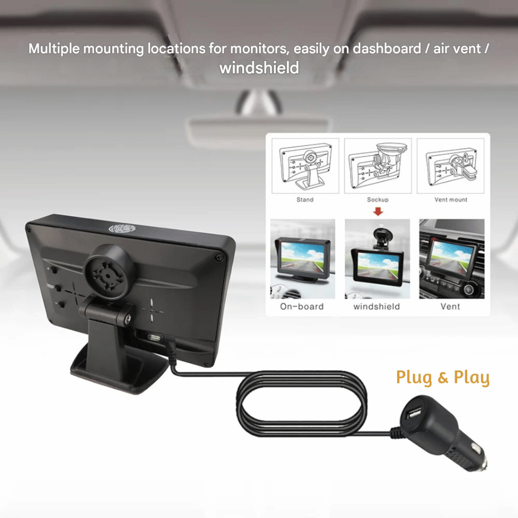 Wireless Solar HD Backup Camera - Olytrend