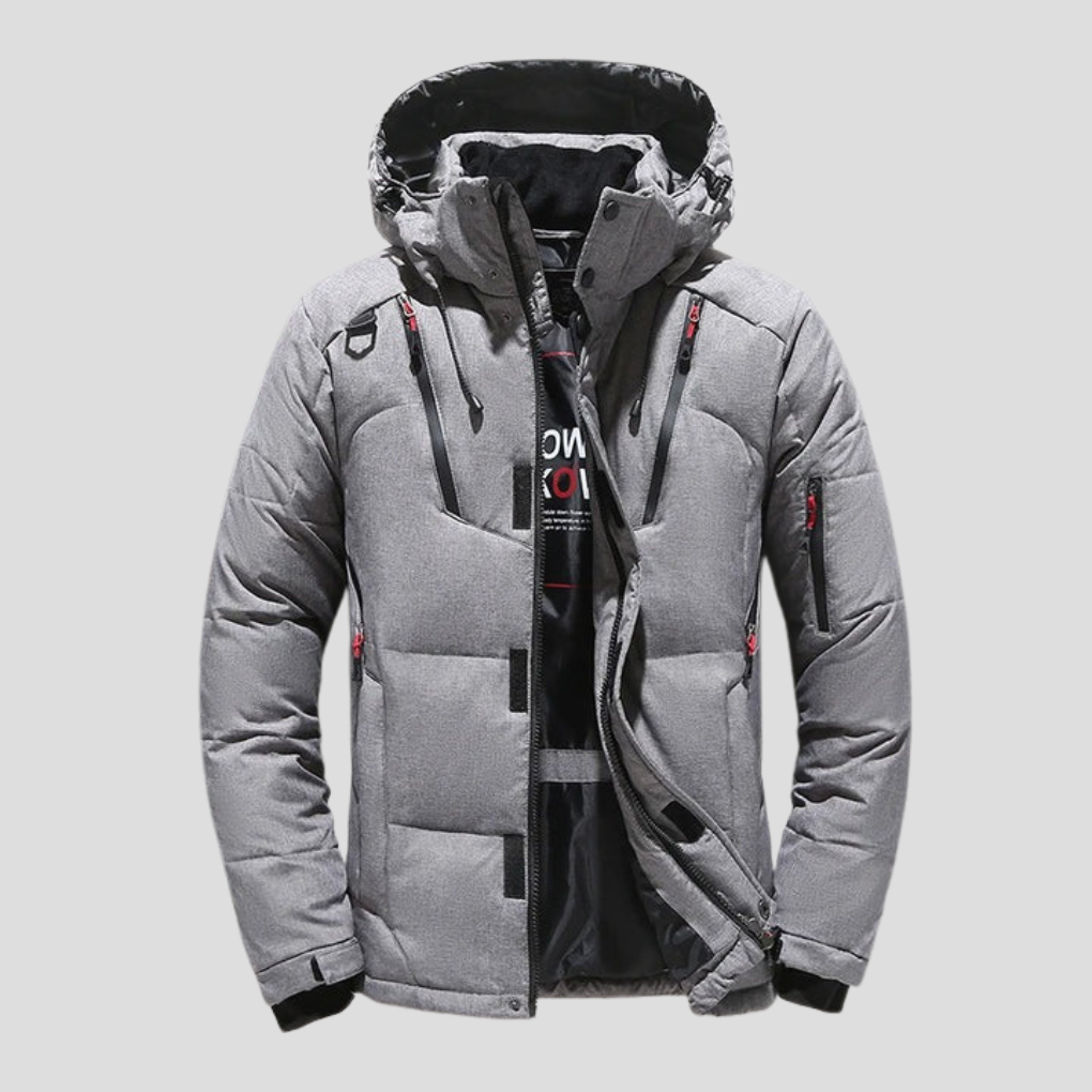 Warm Men's Down Filled Winter Coat