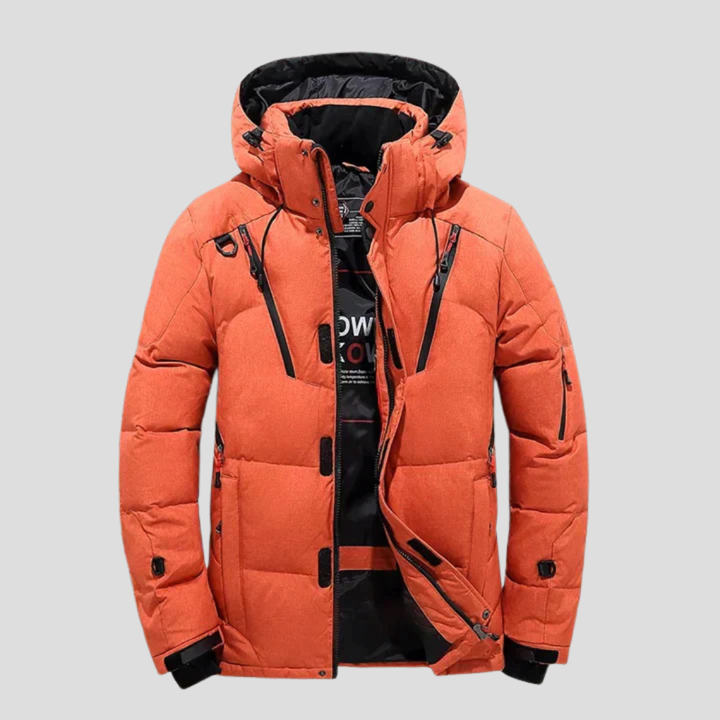 Warm Men's Down Filled Winter Coat